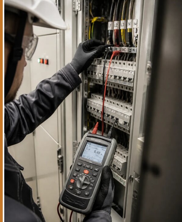 Измерение цепи фаза ноль в Азове от 1027 р. | Авеста ОТиПБ